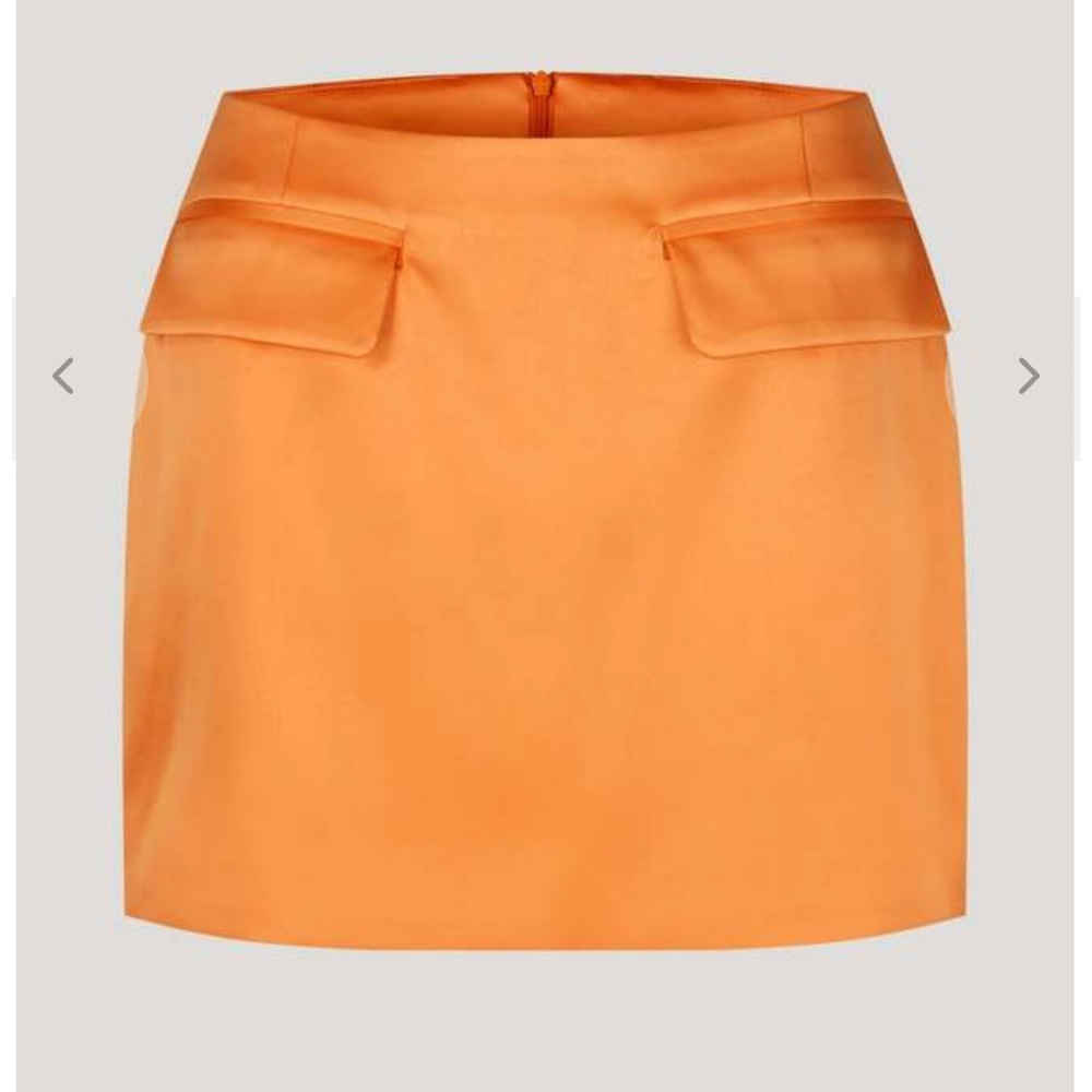 BAUM UND PFERDGARTEN Mini Skirt Shirly Silky Orange Sorbet